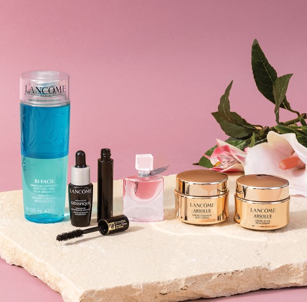 Receive your gift when you purchase any two Lancôme products, one to be skincare.