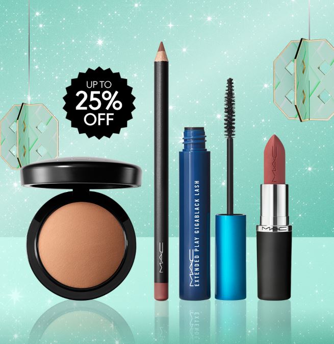 Spend and Save on MAC!* Save 15% off* 2 MAC Product, Save 20% off 3 MAC Products or Save 25% off* 4 MAC Products. T&C's apply