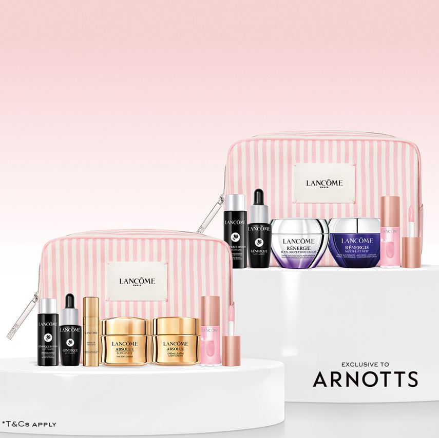 Choose a Complimentary Gift, When You Purchase Two Lanc&ocirc;me Products, One to be Skincare