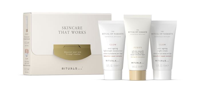 Receive a Complimentary Skincare Set, Worth &euro;26, When You Spend &euro;45 on Rituals